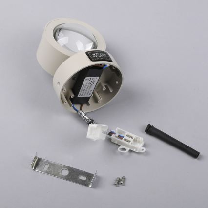 Schöner Wohnen 19331-39 - Applique murale LED CHIA 2xLED/2W/230V grise