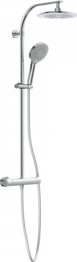Schütte 60046 - Ensemble de douche avec mitigeur thermostatique MADURA FRESH, chrome brillant