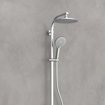 Schütte 60046 - Ensemble de douche avec mitigeur thermostatique MADURA FRESH, chrome brillant