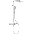 Schütte 60530 - Ensemble de douche OCEAN avec mitigeur thermostatique, finition chrome brillant