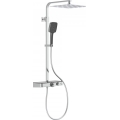 Schütte 60531 - Ensemble de douche avec mitigeur thermostatique OCEAN chrome brillant/anthracite