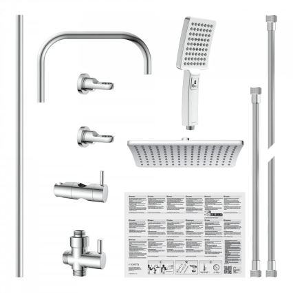Schütte 60660 - Ensemble de douche MALLORCA chromé brillant