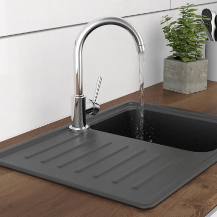 Schütte 79119 - Mitigeur d'évier CORNWALL chromé brillant