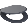 Schütte 80104 - Abattant WC SPIRIT anthracite SoftClose en MDF