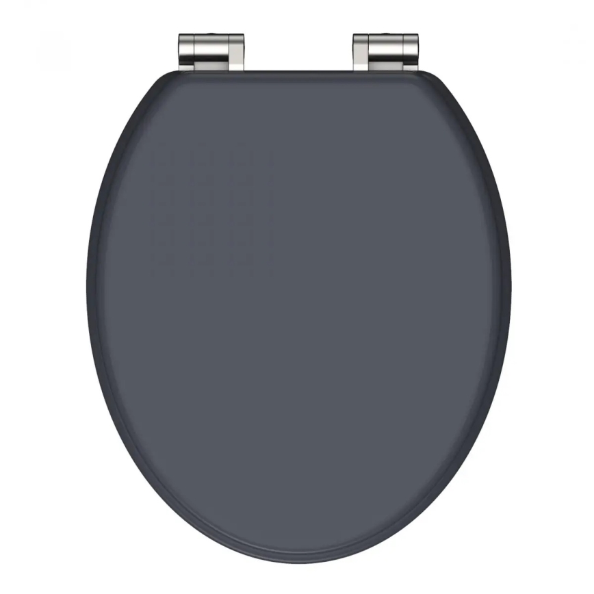 Schütte 80104 - Abattant WC SPIRIT anthracite SoftClose en MDF