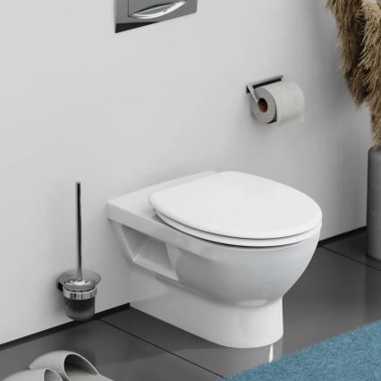 Schütte 82100-A - Abattant WC BLANC SoftClose en Duroplast
