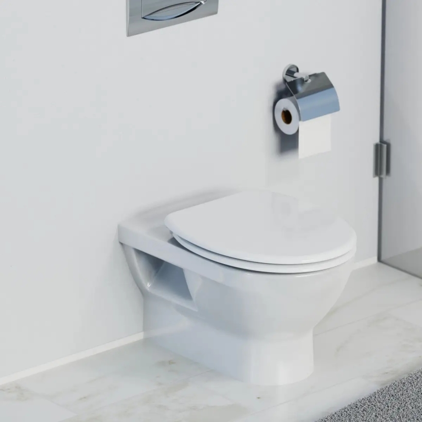 Schütte 82100-A - Abattant WC BLANC SoftClose en Duroplast