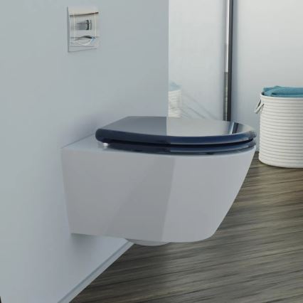 Schütte 82304-A - Abattant WC ANTHRACITE SoftClose en duroplast