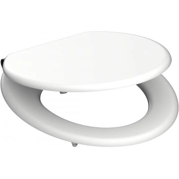 Schütte 84100-A - Abattant de WC BLANC SoftClose en MDF (bois)