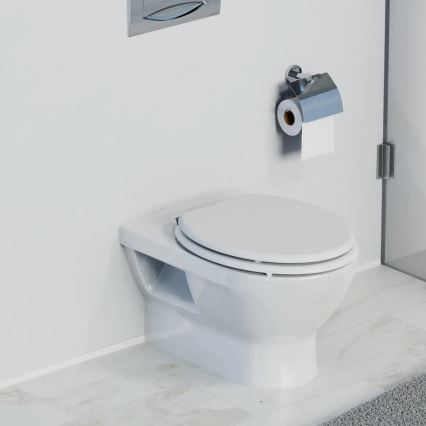 Schütte 84100-A - Abattant de WC BLANC SoftClose en MDF (bois)