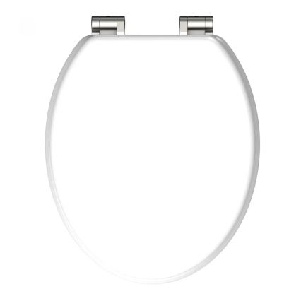 Schütte 84100-A - Abattant de WC BLANC SoftClose en MDF (bois)