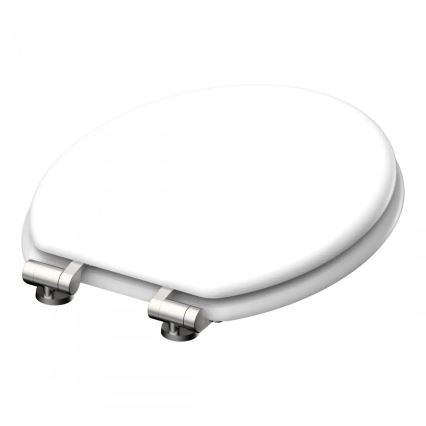 Schütte 84100-A - Abattant de WC BLANC SoftClose en MDF (bois)
