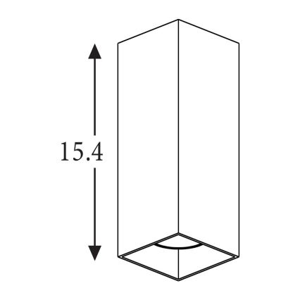 Searchlight - Applique murale DON 2xGU10/10W/230V marron