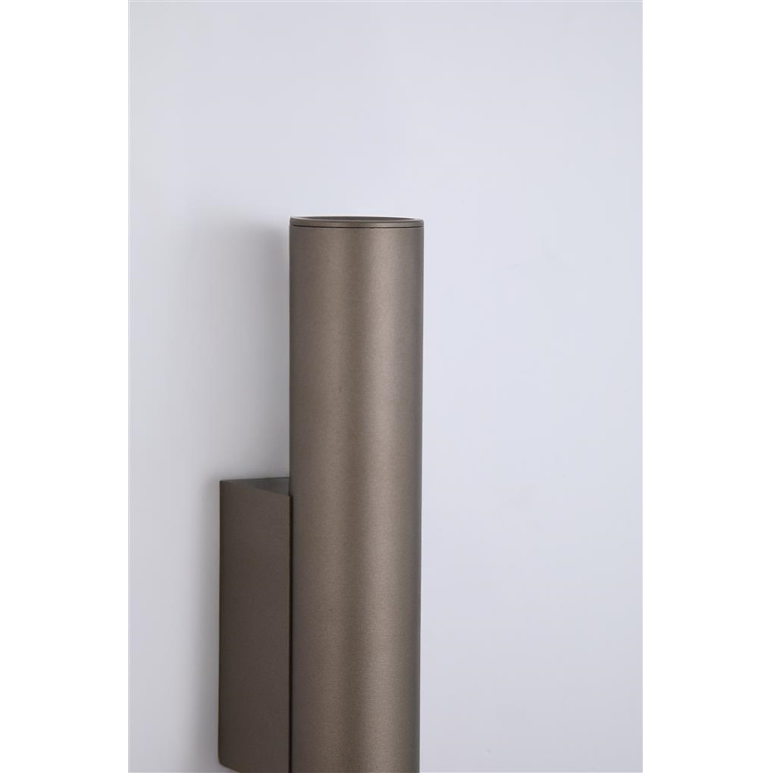 Searchlight - Applique murale BEACON 2xGU10/10W/230V marron