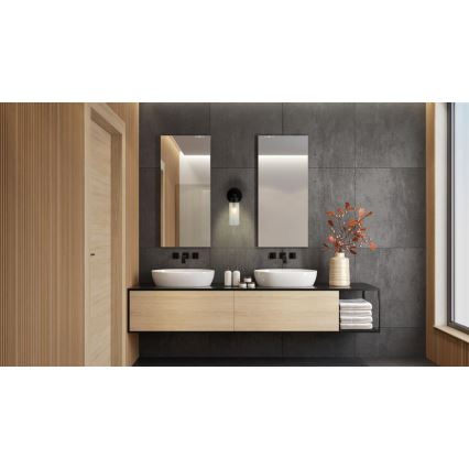 Searchlight - Applique murale IMPERIAL 1xG9/7W/230V noire
