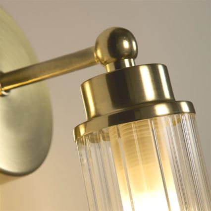 Searchlight - Applique murale pour salle de bains IMPERIAL 1xG9/7W/230V IP44 laiton