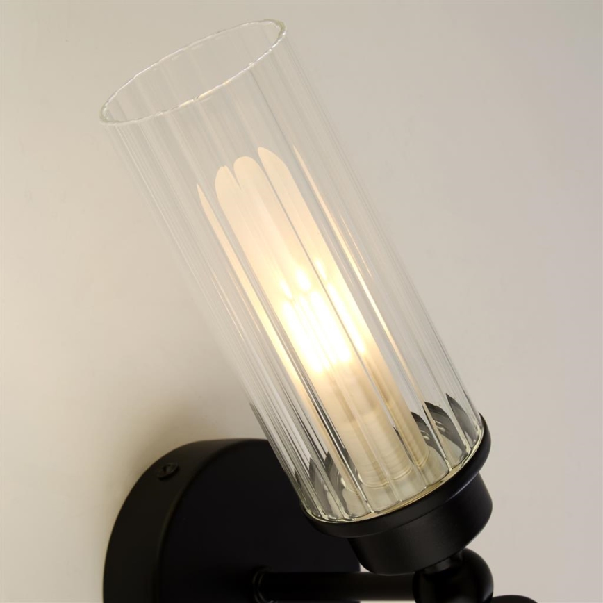 Searchlight - Applique murale IMPERIAL 2x G9/33 W/230 V noire