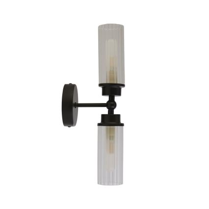 Searchlight - Applique murale IMPERIAL 2x G9/33 W/230 V noire