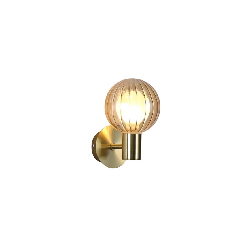 Searchlight - Applique murale LUMINSPHERE 1xG9/7W/230V laiton