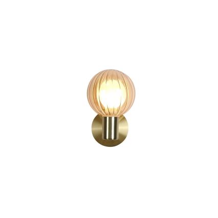 Searchlight - Applique murale LUMINSPHERE 1xG9/7W/230V laiton