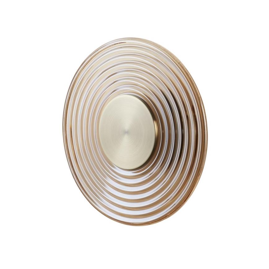 Searchlight - Applique murale LED dimmable CLEO LED/9,4W/230V laiton