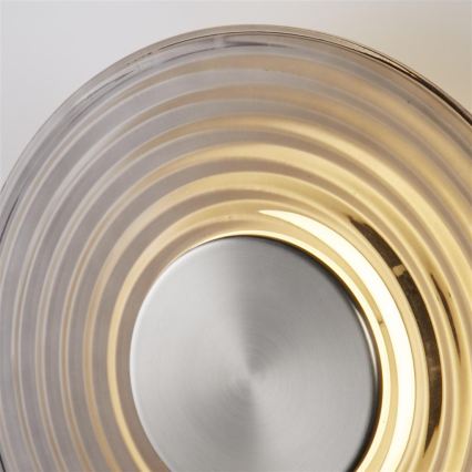 Searchlight - Applique murale LED dimmable CLEO LED/9,4W/230V gris