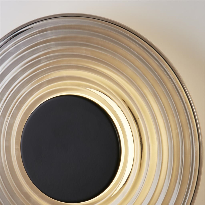 Searchlight - Applique murale LED dimmable CLEO LED/9,4W/230V fumé