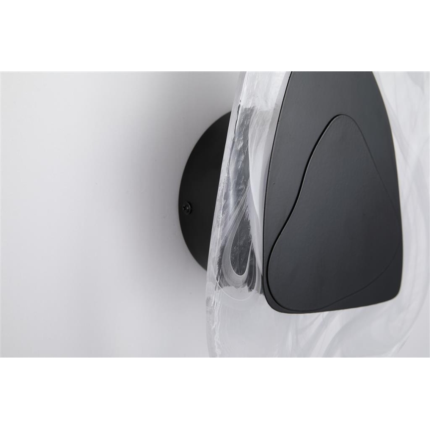 Searchlight - Applique murale à LED DESTINY LED/8W/230V noire