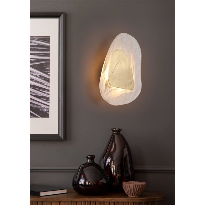 Searchlight - Applique murale LED DESTINY LED/8W/230V blanche