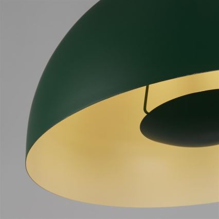 Searchlight - Suspension sur câble MARS, 1x E27/60W/230V, Ø 25 cm, verte