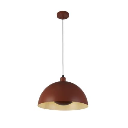 Searchlight - Suspension sur câble MARS 1xE27/60W/230V Ø 25 cm coloris brique