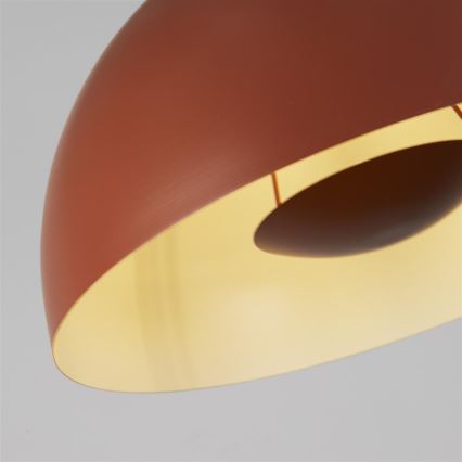 Searchlight - Suspension sur câble MARS 1xE27/60W/230V Ø 25 cm coloris brique