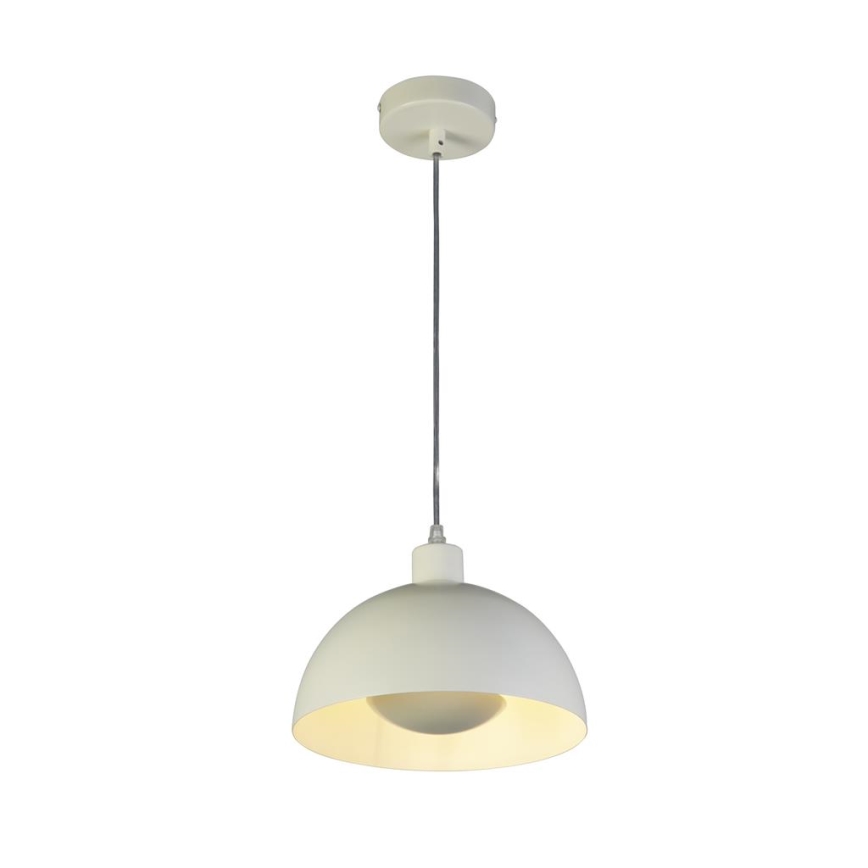 Searchlight - Suspension sur câble MARS 1xE27/60W/230V Ø 40 cm crème