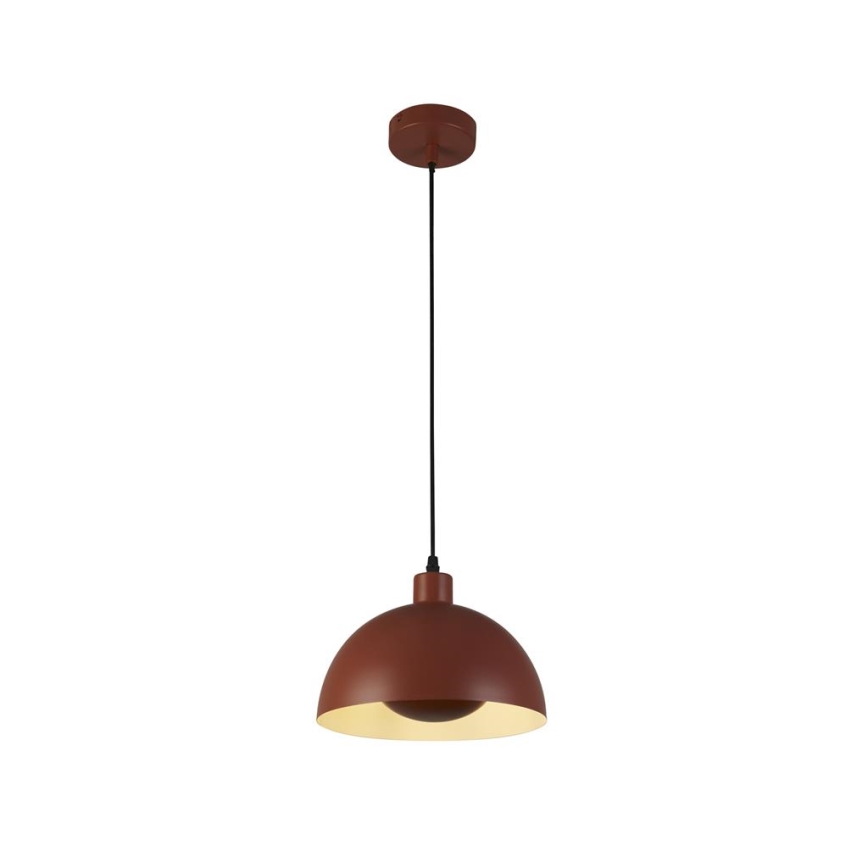 Searchlight - Suspension sur câble MARS 1xE27/60W/230V Ø 40 cm brique