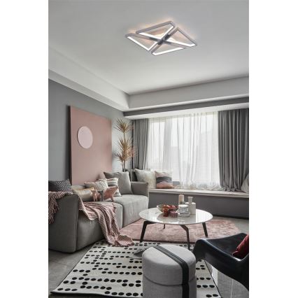 Searchlight - Plafonnier LED dimmable QUATRO LED/29W/230V 40x40 cm