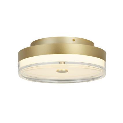Searchlight - Plafonnier LED CYPRUS LED/21W/230V Ø 30 cm doré
