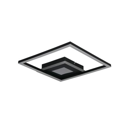 Searchlight - Plafonnier LED dimmable QUADRATE LED/24W/230V 36 x 36 cm noir