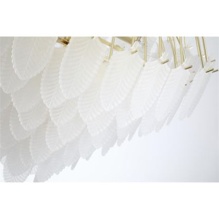 Searchlight - Lustre suspendu sur chaîne FEATHER 10xE14/60W/230V