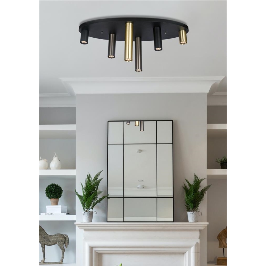 Searchlight - Plafonnier TUBES 6xGU10/10W/230V 80x30 cm