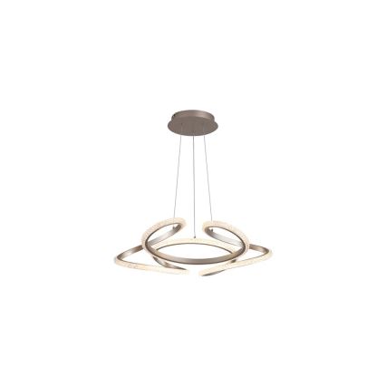 Searchlight - Suspension LED dimmable sur câble DOODLE LED/40W/230V laiton