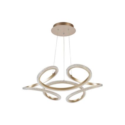 Searchlight - Suspension LED dimmable sur câble DOODLE LED/40W/230V laiton