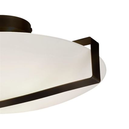 Searchlight - Plafonnier SUNDIAL 3xE27/40W/230V noir