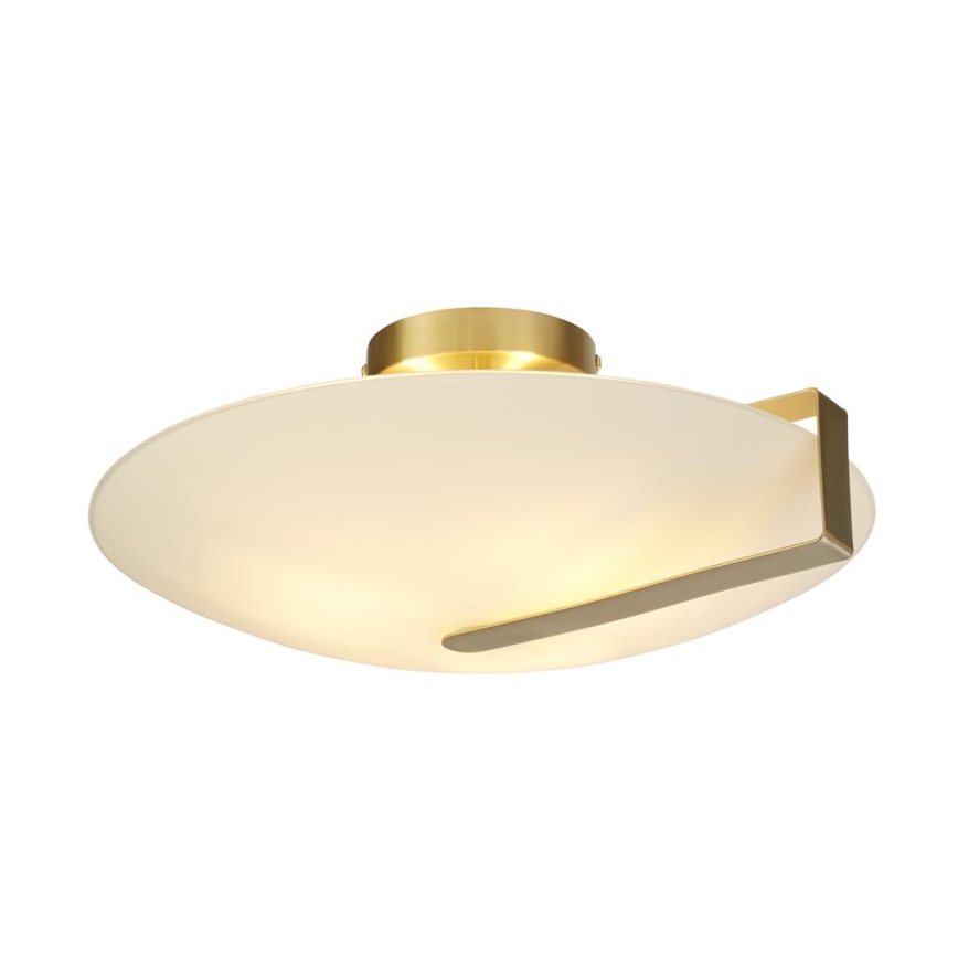Searchlight - Plafonnier SUNDIAL 3xE27/40W/230V doré