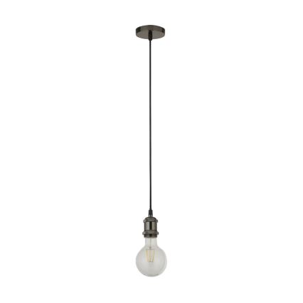 Searchlight - Suspension sur câble SUSPENSION 1xE27/60W/230V anthracite