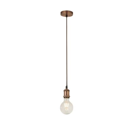 Searchlight - Suspension sur câble SUSPENSION 1xE27/60W/230V cuivrée