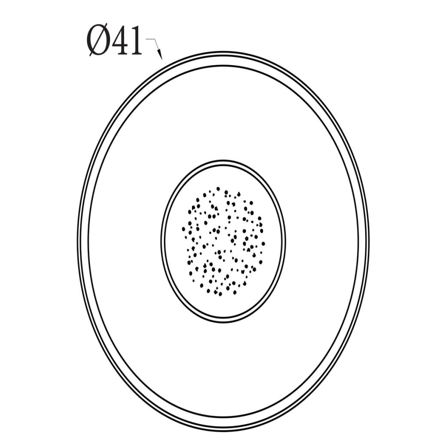Searchlight - Plafonnier LED dimmable LUMADISC LED/20W/230V Ø 41 cm