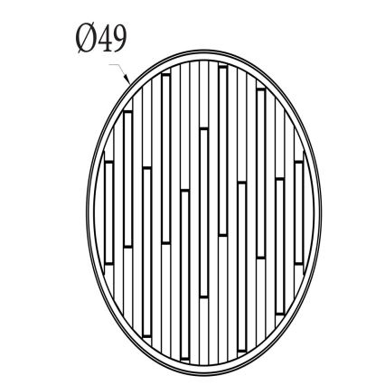 Searchlight - Plafonnier LED dimmable EQUALISE LED/33W/230V