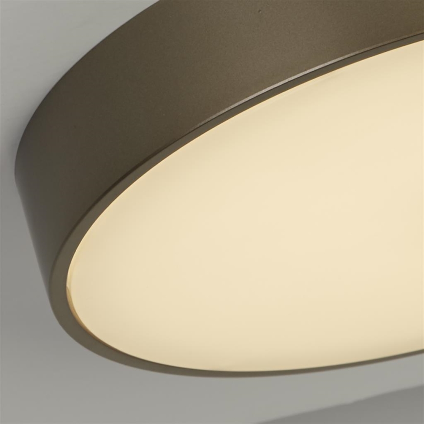 Searchlight - Plafonnier PALMA LED/12W/230V 3000K Ø 25 cm bronze