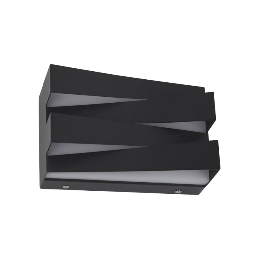 Searchlight - Applique murale LED SECTION LED/18W/230V noire