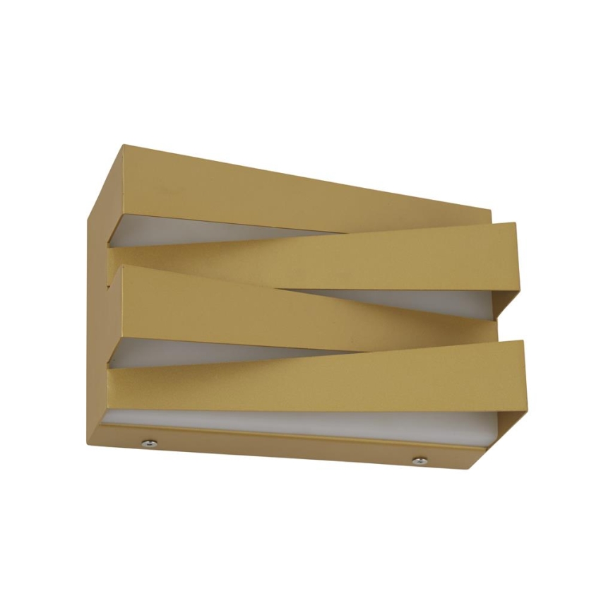 Searchlight - Applique murale SECTION LED/18W/230V dorée